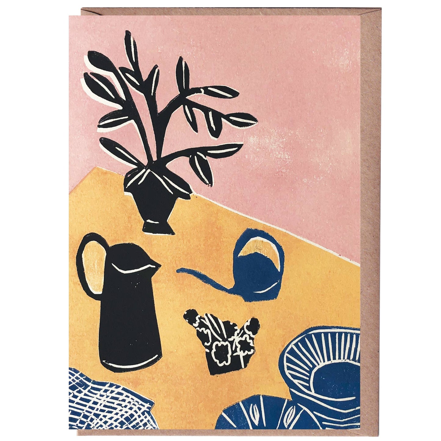 Table Still Life Greeting Card