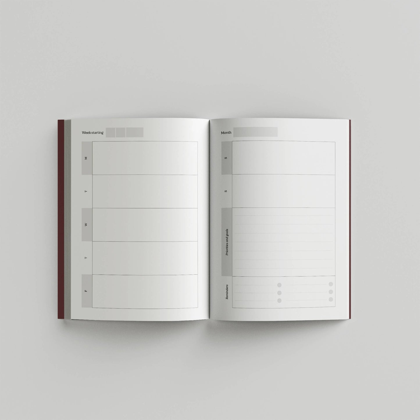 Undated Weekly Planner (A5), Seventies Series 6, Re-Editions Collection (Volume 1)