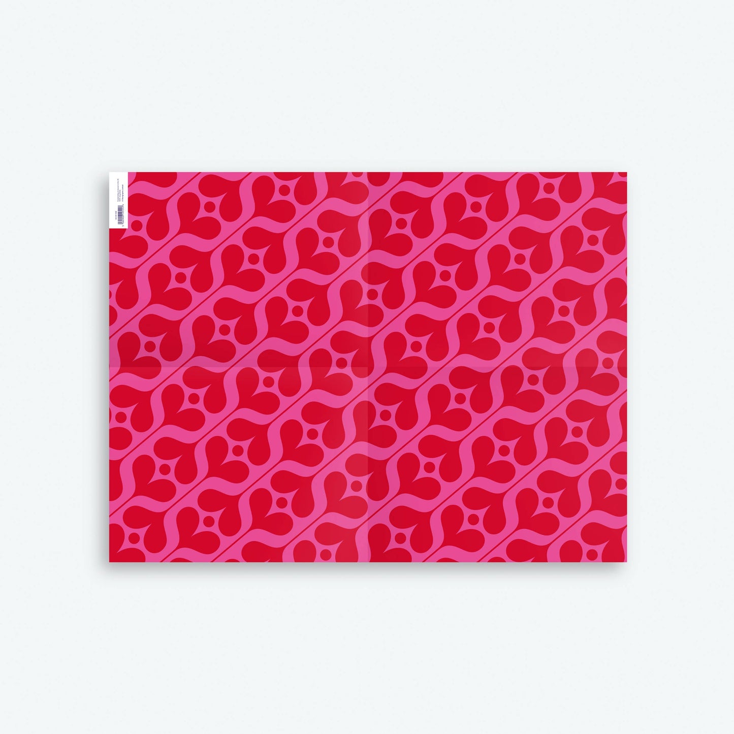Sweetpea | Valentine's Gift Wrapping Paper & Tag Set: Without Gift Tag