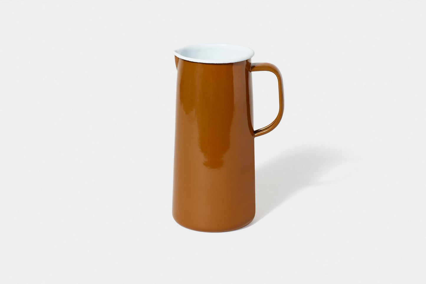 3 Pint Enamel Pitcher: Tarragon