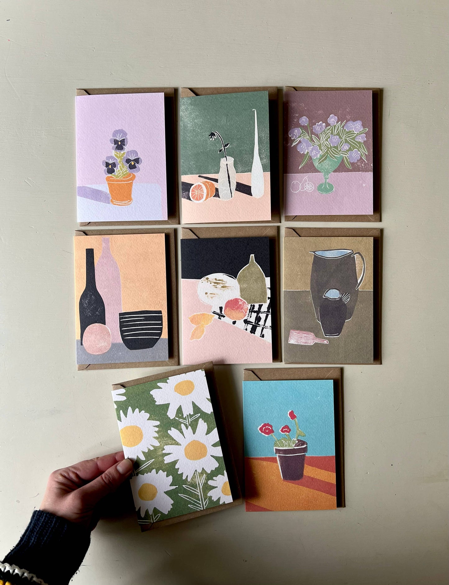 Grapefruit Still Life Greeting Card