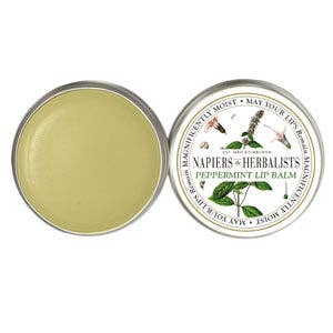 Napiers Peppermint Lip Balm: 15ml