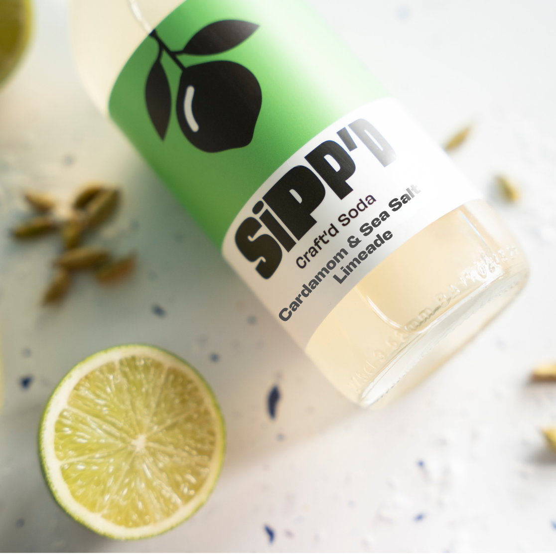 Sipp'd - Cardamom & Sea Salt Limeade