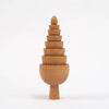 Bud - Hand made wooden table top tree ornaments