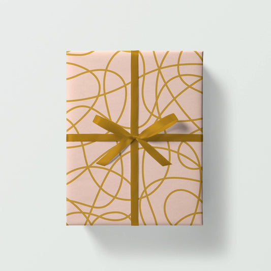 Scribble Gift Wrap | Wrapping Paper | Craft Paper