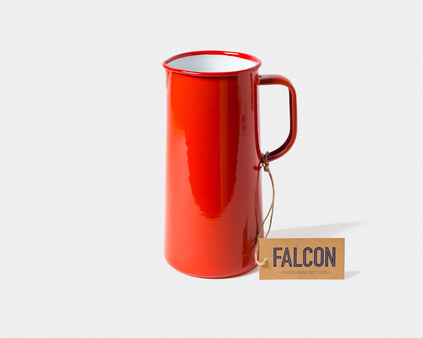 3 Pint Enamel Pitcher: Tarragon