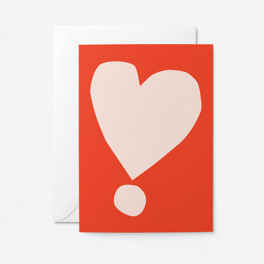 Love! - Greeting Card: Biodegradable cello