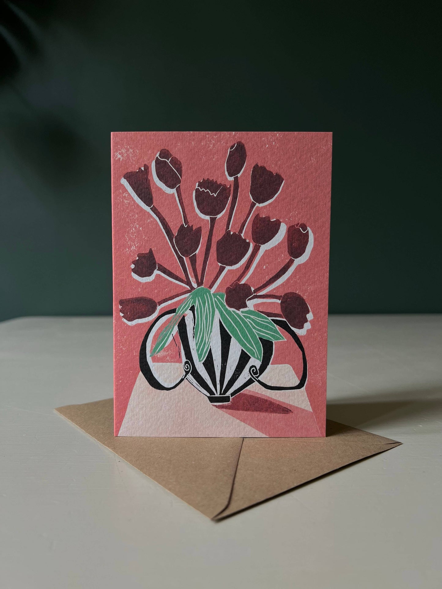 Tulips Greeting Card