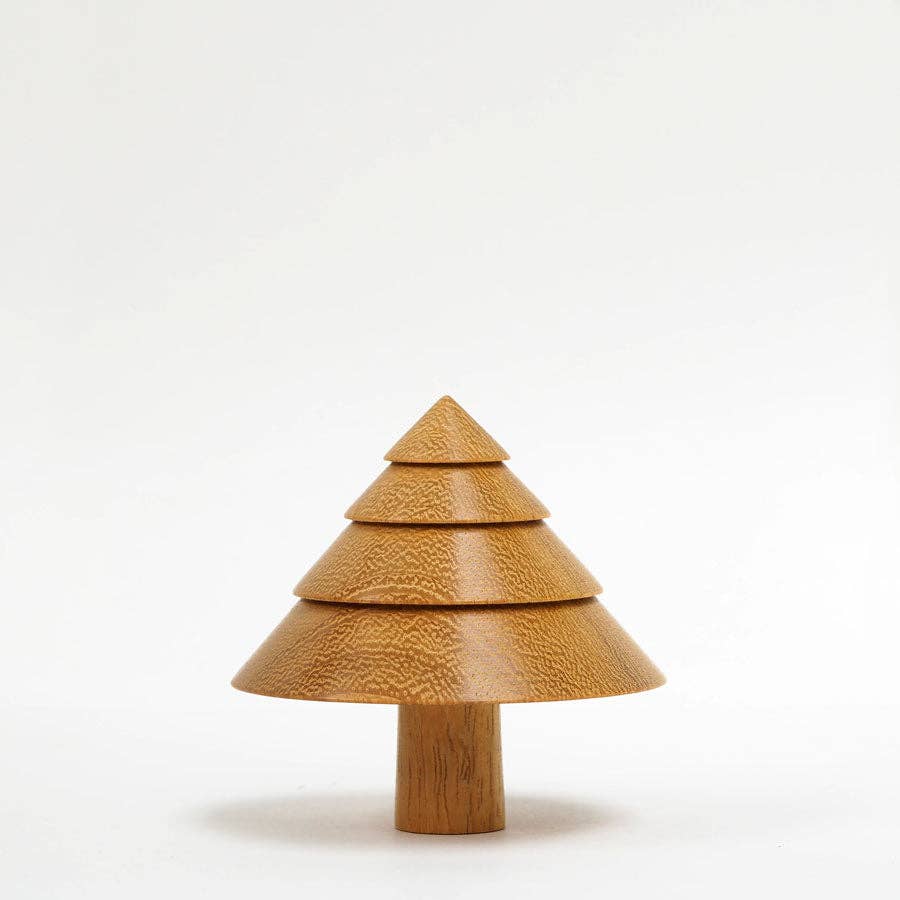 Shrub - Hand made wooden table top tree ornament