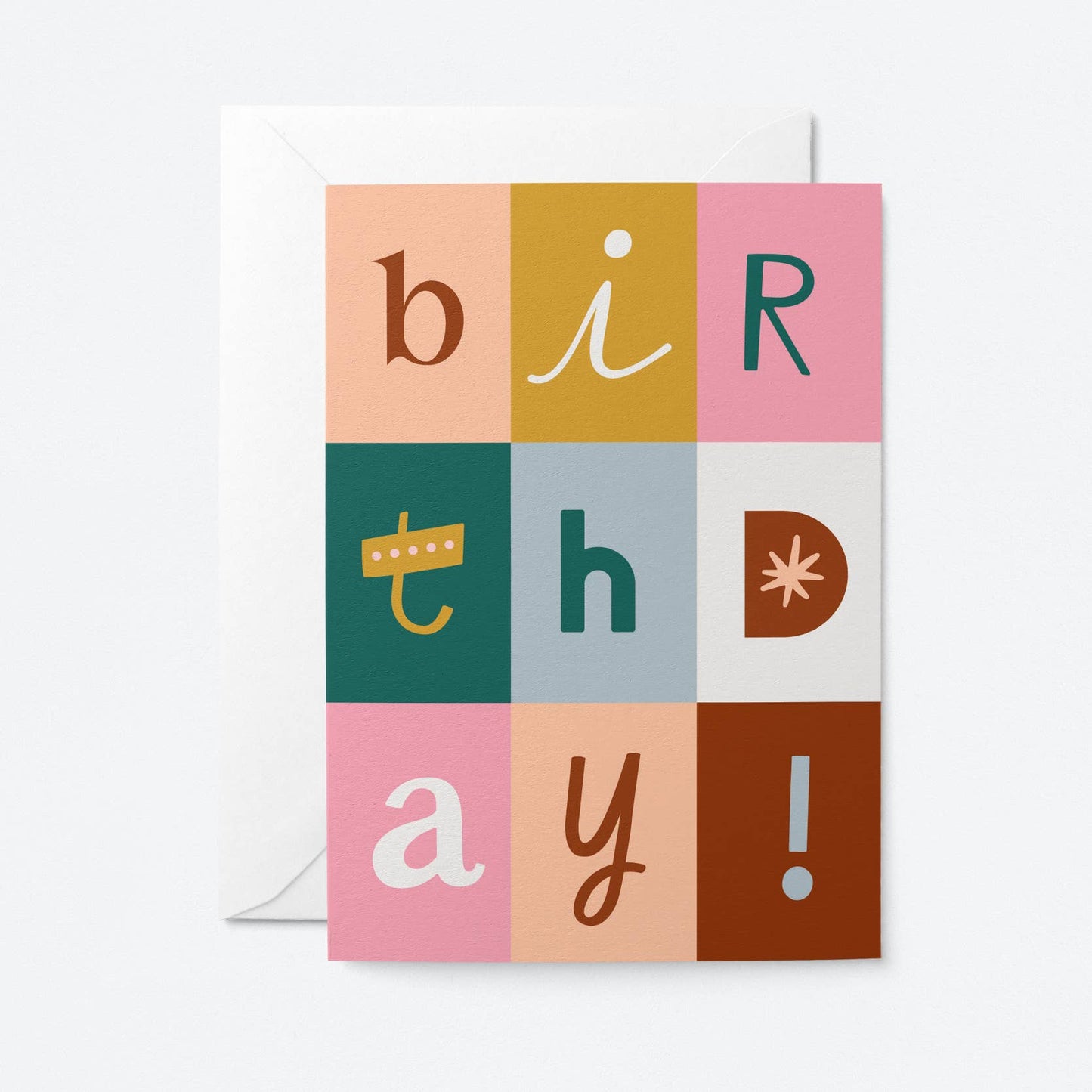 Birthday - Greeting card: Biodegradable cello