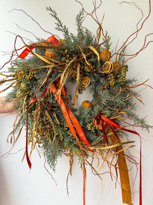Festive wreath- Masterclass