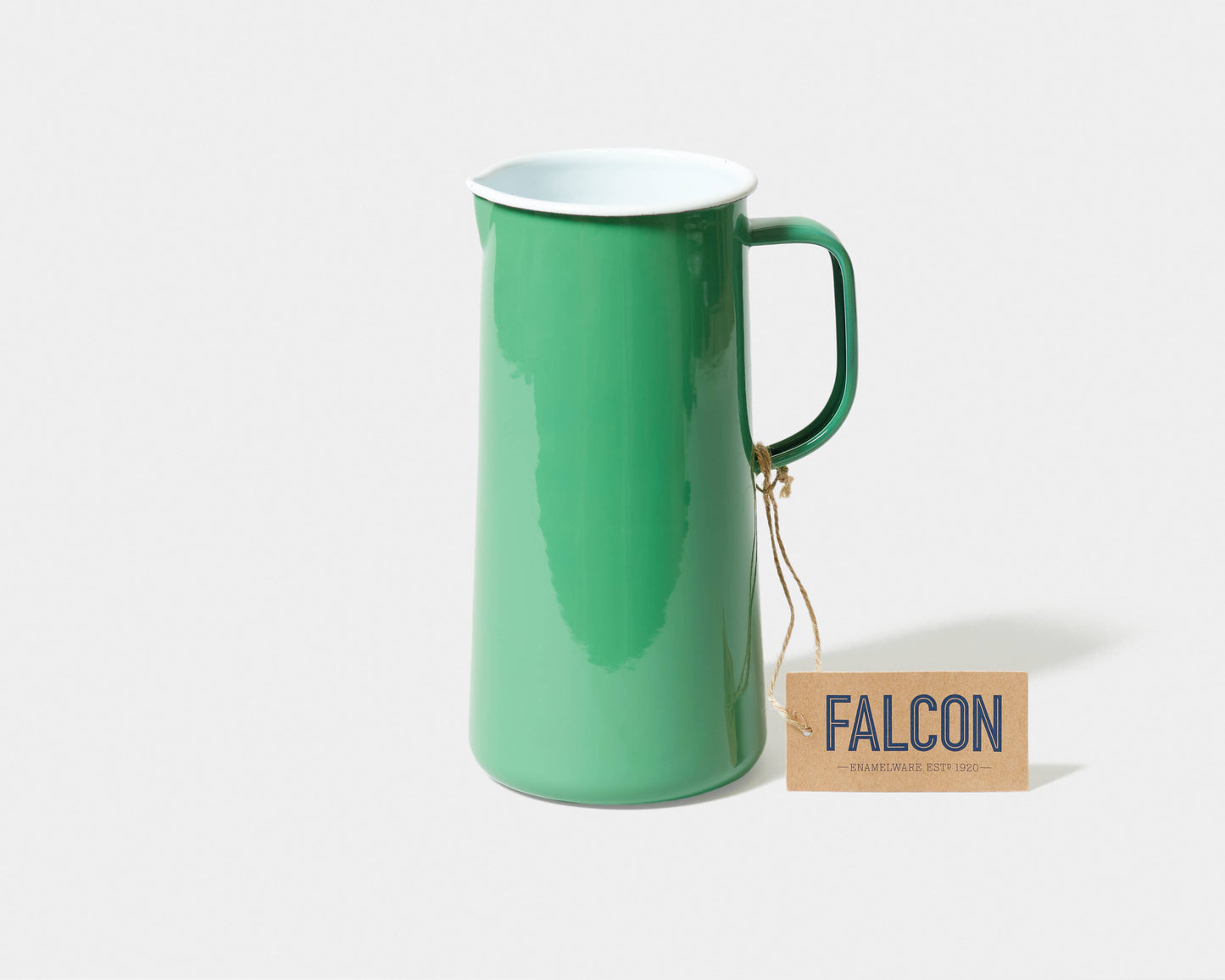 3 Pint Enamel Pitcher: Tarragon