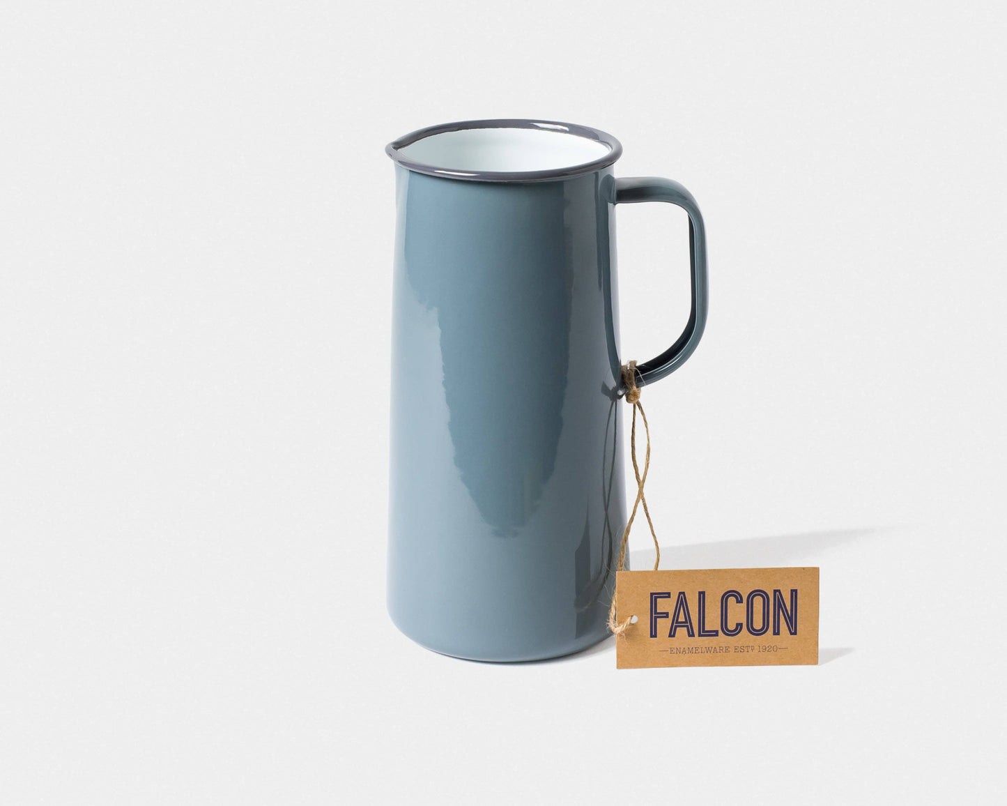 3 Pint Enamel Pitcher: Tarragon