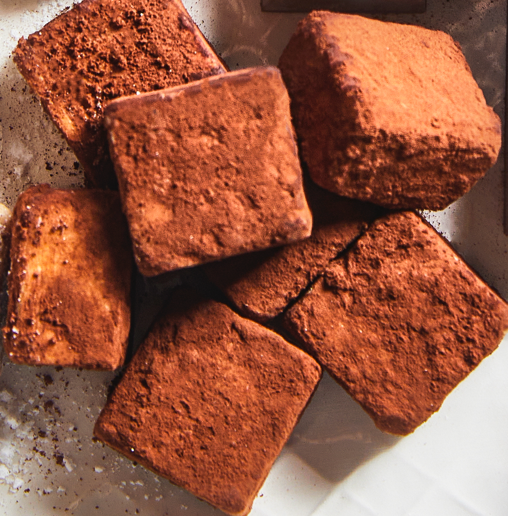 Truffles dusted with cocoa and hazelnut 200g