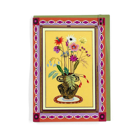 Bloom - Saffron Greeting Card (Unit of 6)