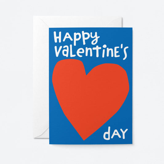 Happy Valentine's Day - Greeting Card: Biodegradable cello