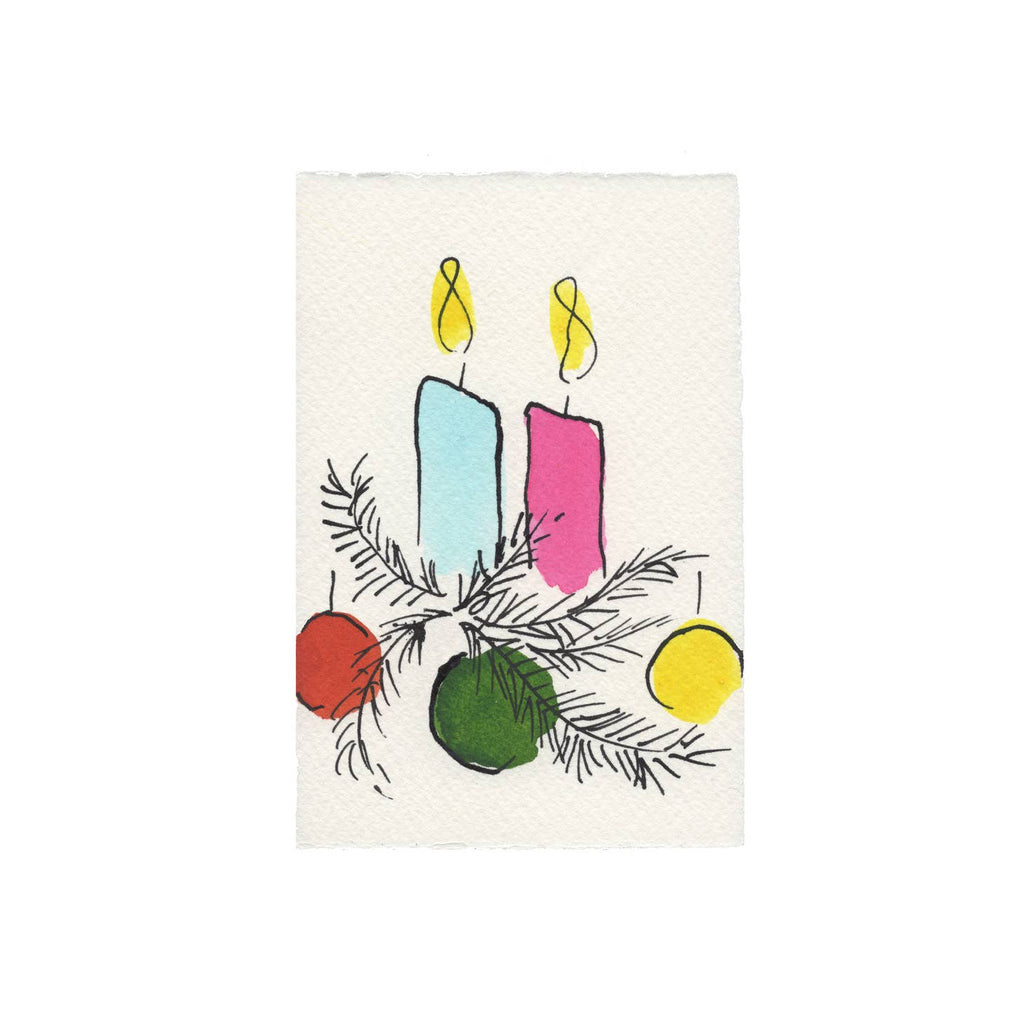 S&D Candles Christmas Card