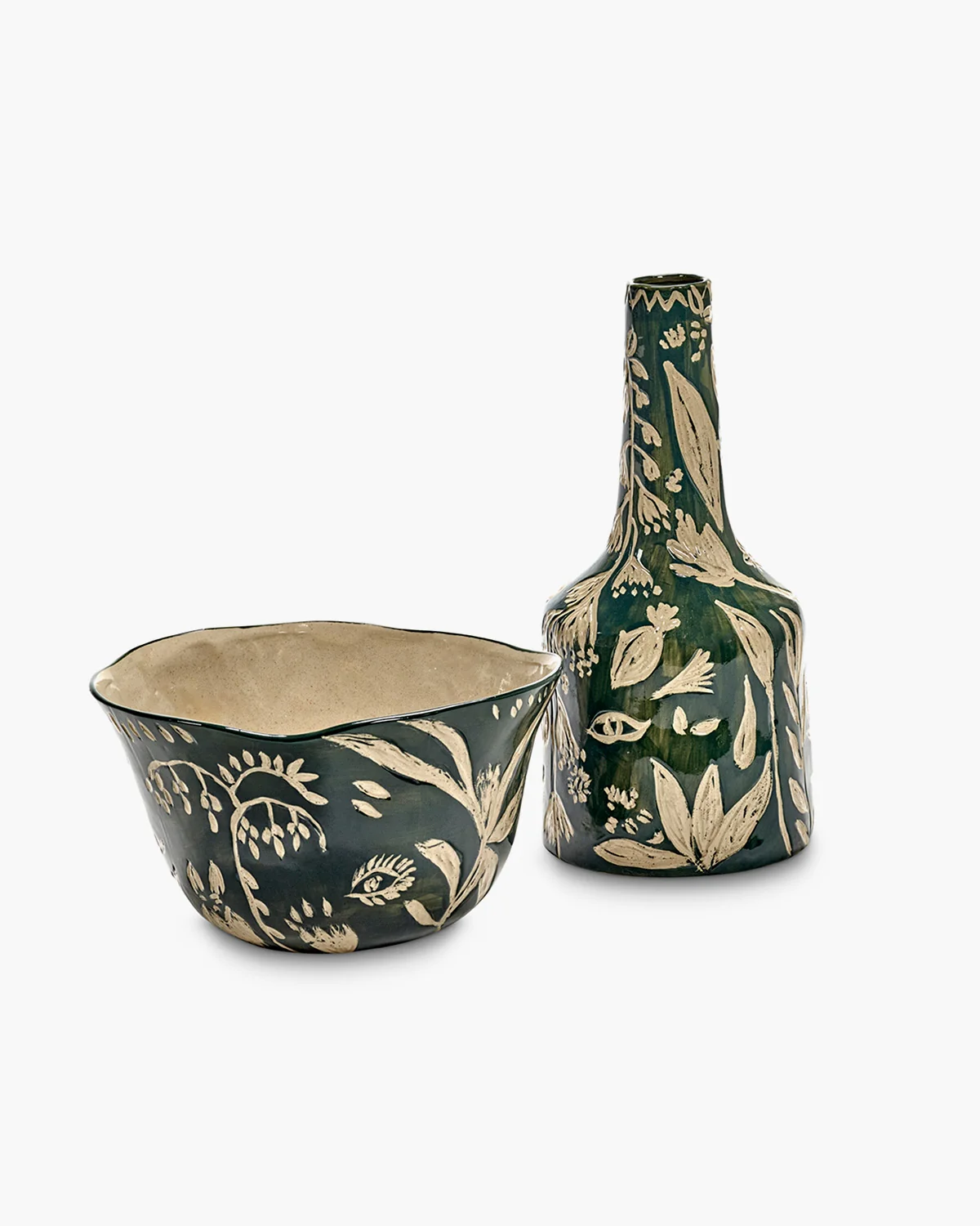 Vase green - beige
collection Flower pots & planters by Studio Terres de Rêves
by Axelle Delhaye
