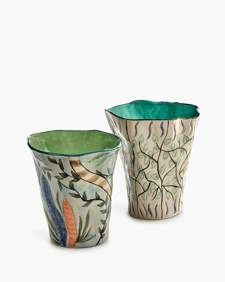 Vase 02 mix  by Nadine Dewart