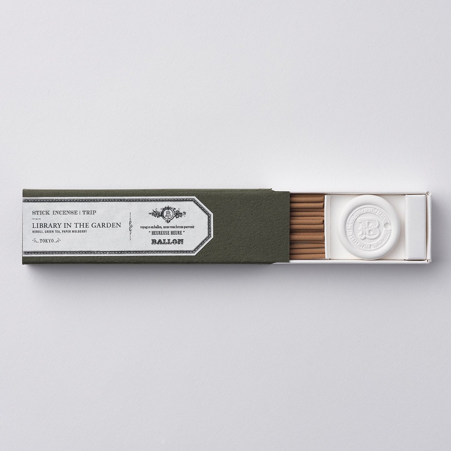 Japanese Incense - box of 20: Library in the Garden "Tokyo"