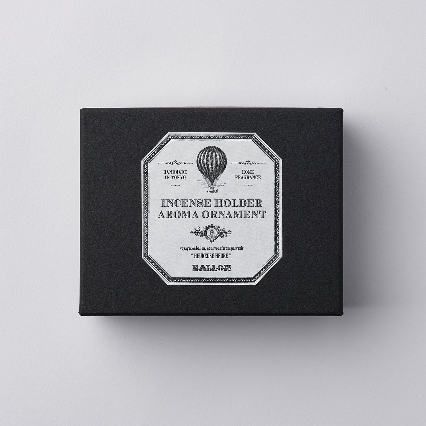 Plaster Incense Holder - Peony Flower