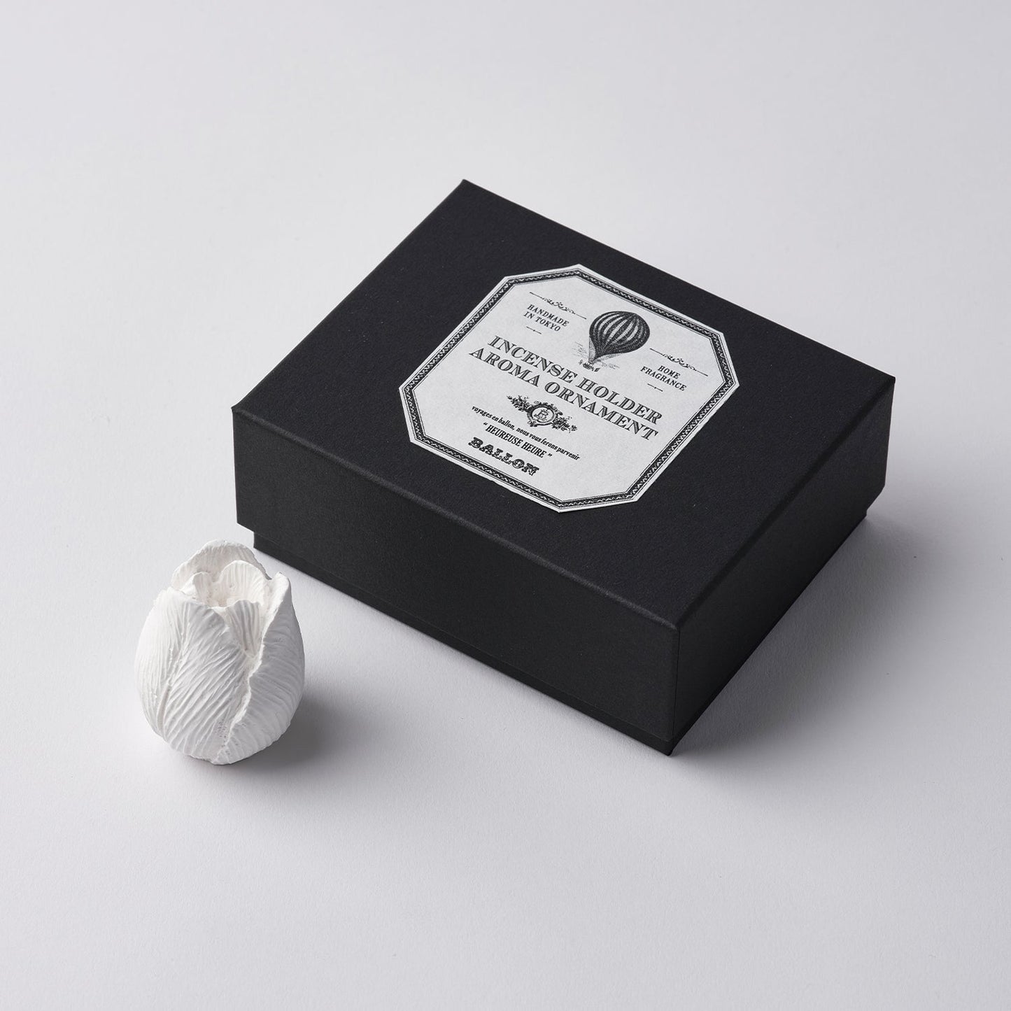 Plaster Incense Holder - Tulip