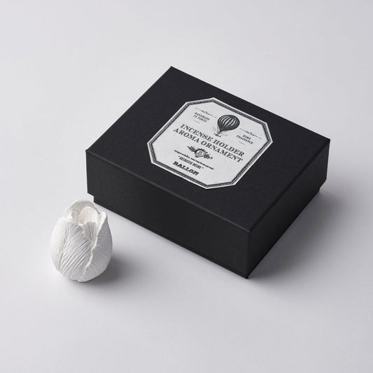 Plaster Incense Holder - Tulip
