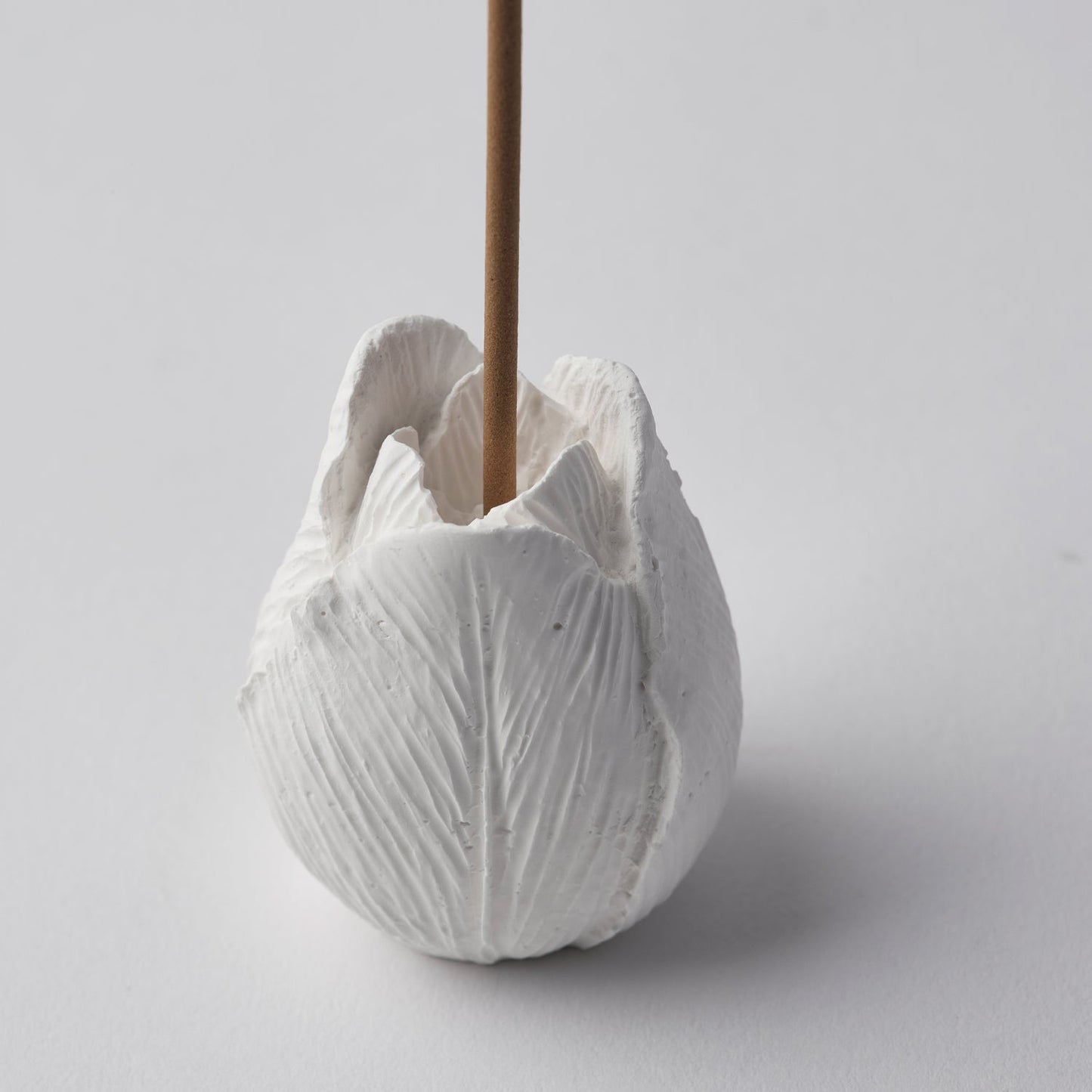 Plaster Incense Holder - Tulip