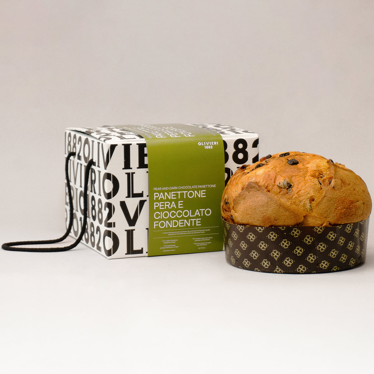 Oliveri Pear & Dark Chocolate Panettone 1000g