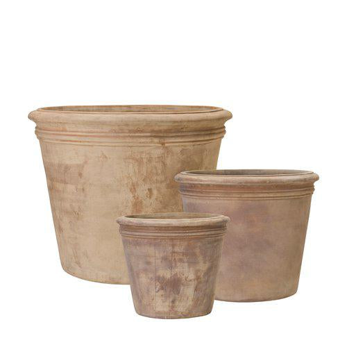 Extra Large terracotta Patine Pots