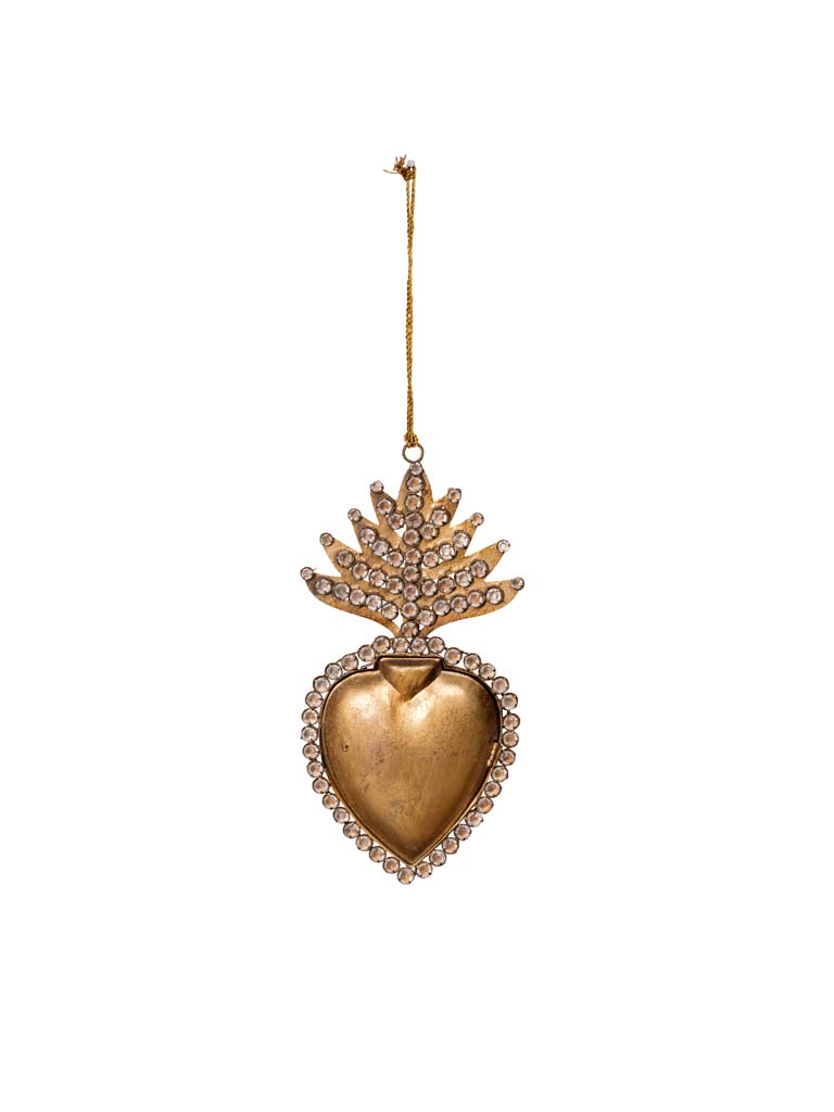 Hanging Ex-voto heart box