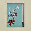 Oxalis Pretty Modern Floral Cut Out Greeting Card PAV-MW-002