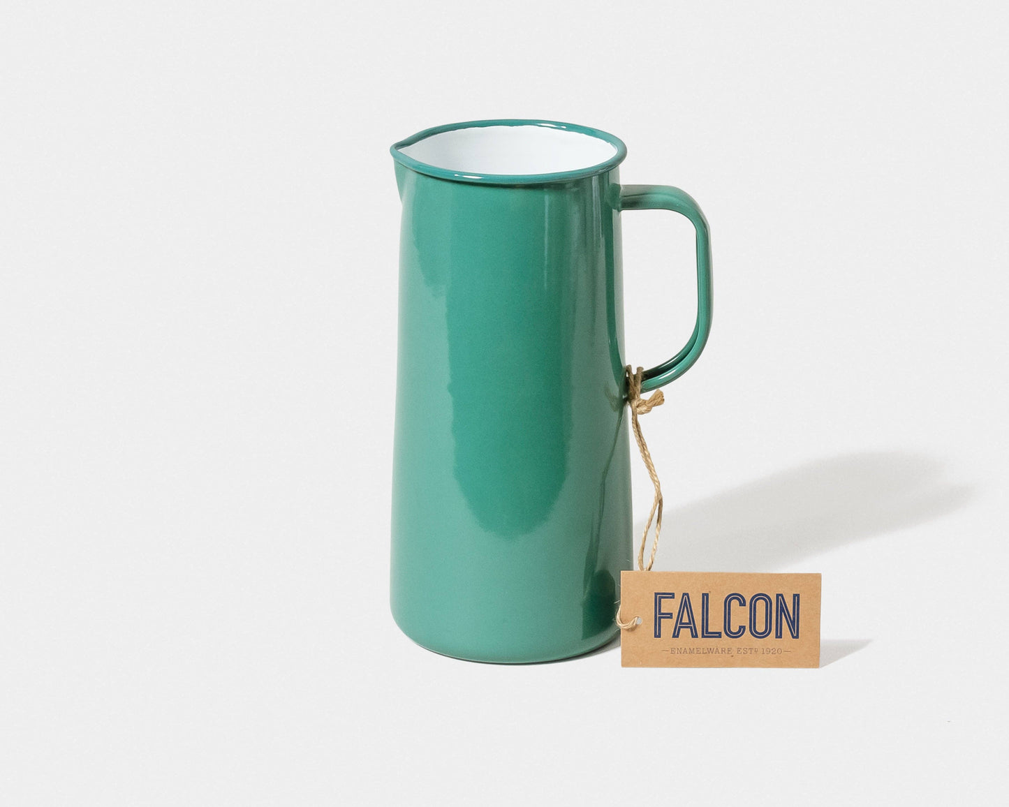3 Pint Enamel Pitcher: Tarragon