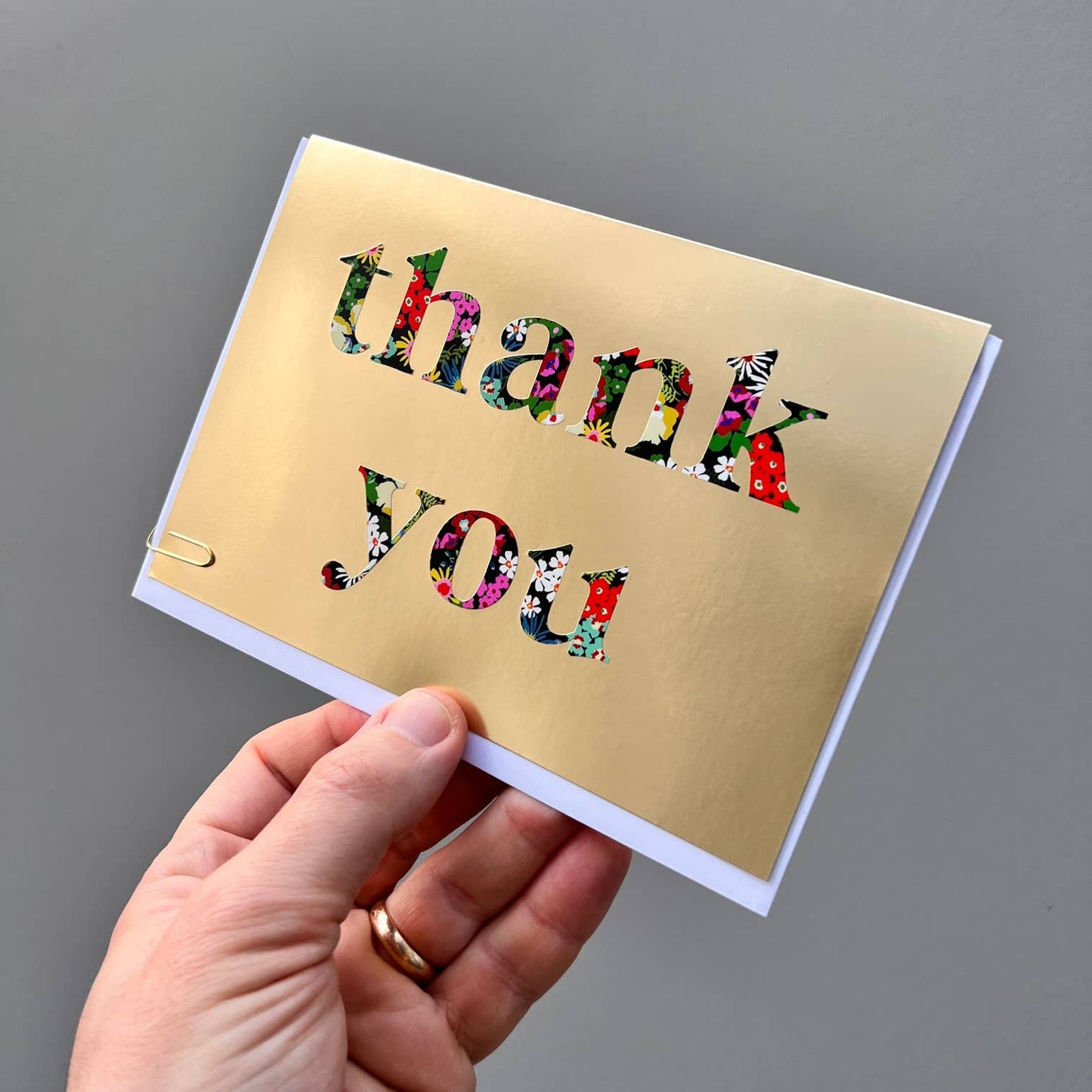 Thank You Greeting Card