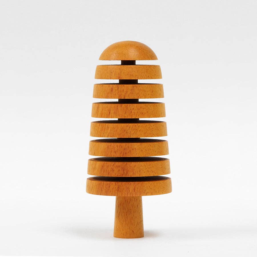 Comb - Hand made wooden table top tree ornaments