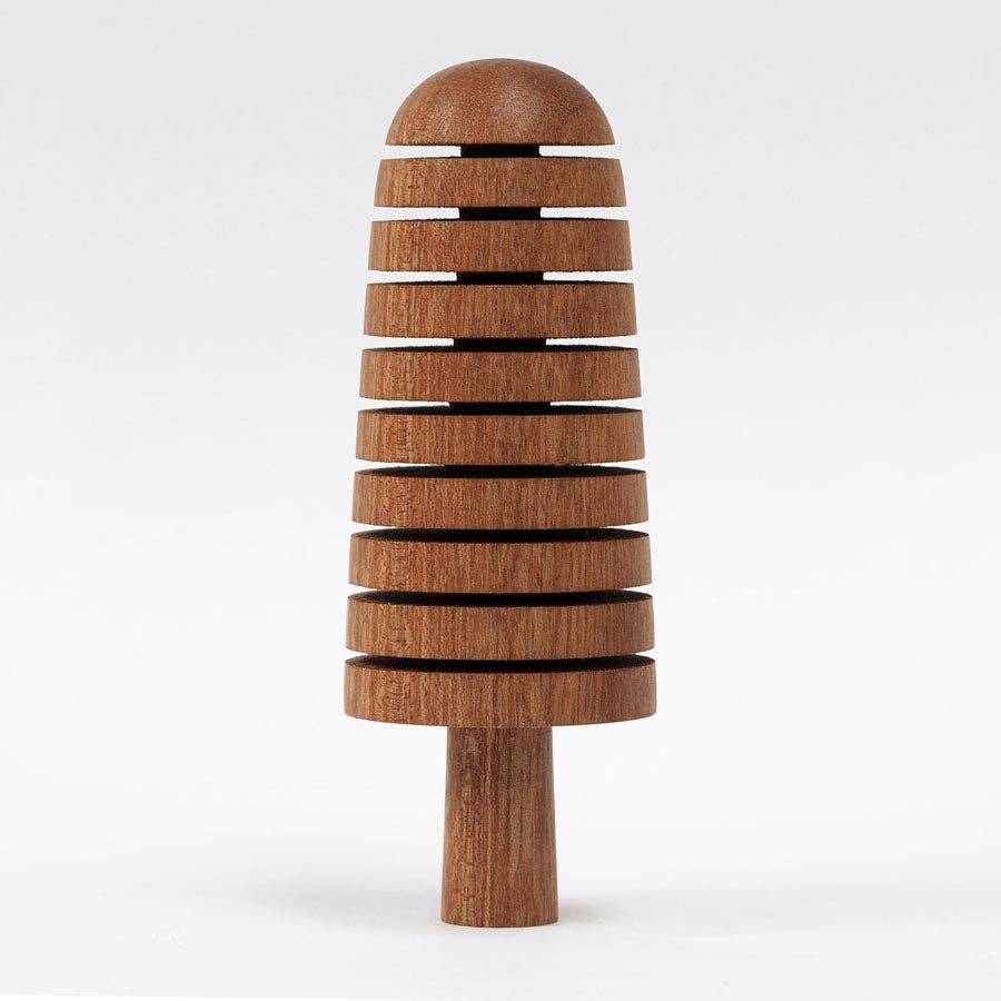 Comb - Hand made wooden table top tree ornaments