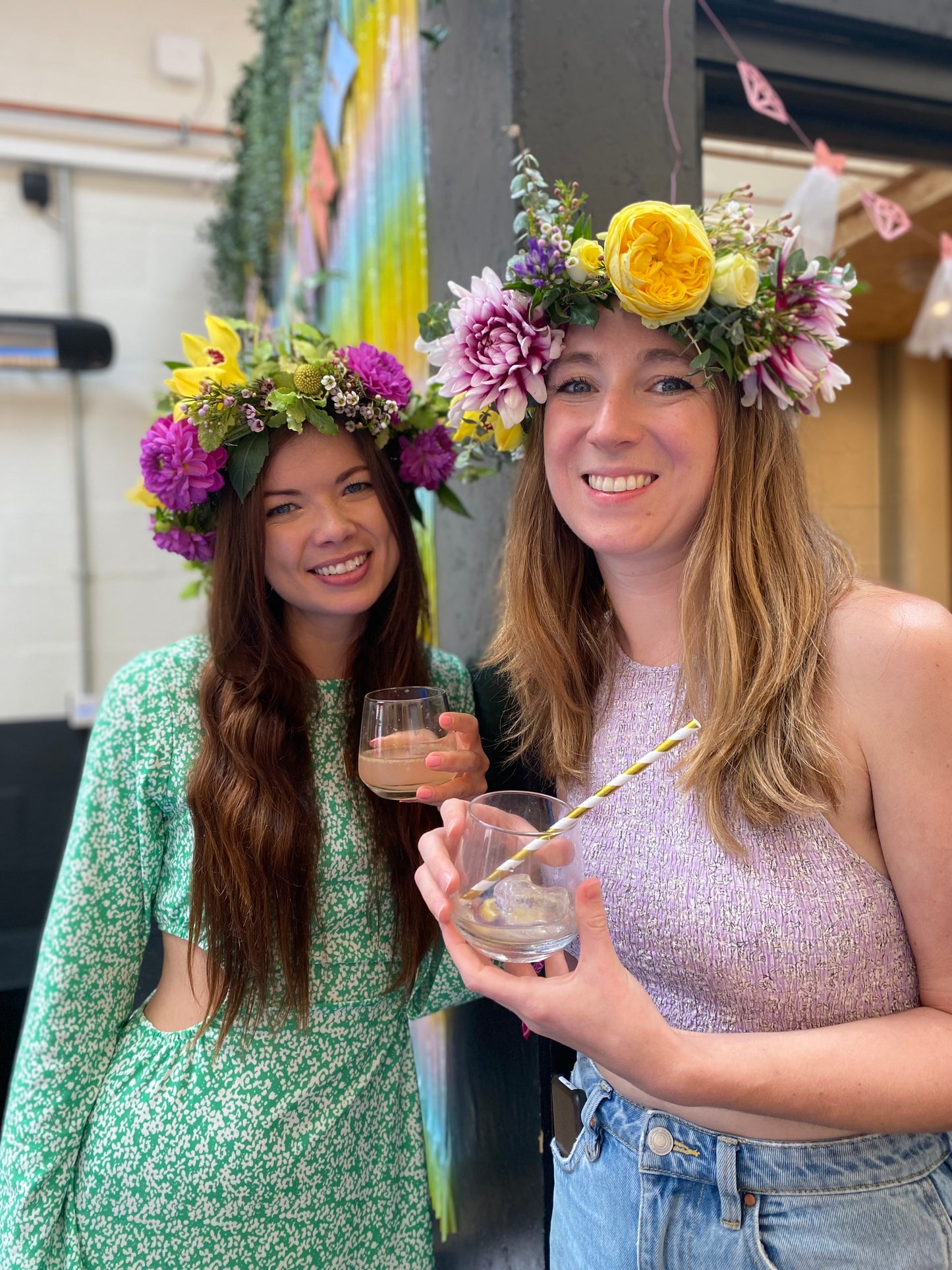 Flower crown work shop