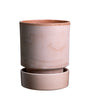 Hoff - The stackable, cylindrical Hoff Pot - Raw Rose - 18cm