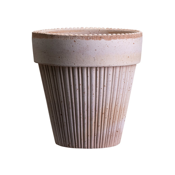 Simona pot - rose - raw terracotta - 14cm