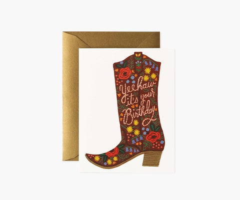 Birthday Boot