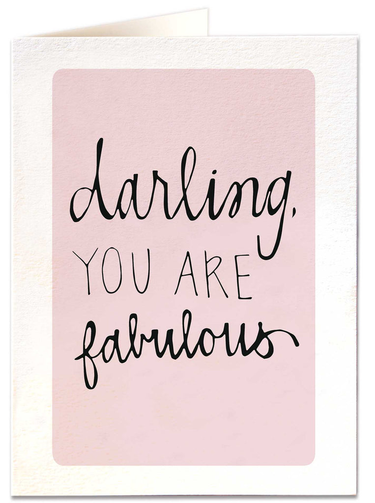 Darling you are Fabulous!